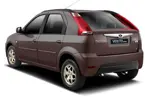Mahindra Verito Vibe Rear 3-Quarter 'Dolphin Greay' image