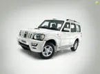 Mahindra Scorpio 3-Quarter Front 'Diamond White' image