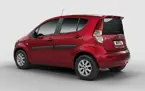 2012 New Maruti Suzuki Ritz 3-Quarter Rear 'Red' image