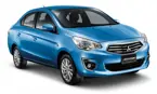 Mitsubishi Attrage Front 3-Quarter image