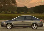 Mitsubishi New Lancer Side View 'Titanium Gray Metallic' image
