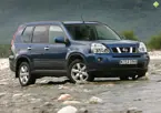 New X Trail 3-Quarter Front 'Sapphire Blue' image