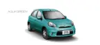 Nissan Micra Active Front 3-Quarter 'Aqua Green' image
