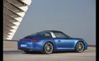 2014 Porsche 911 Targa 3-Quarter Rear 'Blue' image