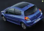 Renault Clio 3-Quarter Rear 'French Blue' image