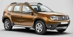 Renault Duster 3-Quarter Front 'Metallic Woodland Brown' image
