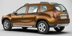Renault Duster 3-Quarter Rear 'Metallic Woodland Brown' image