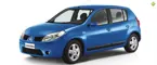 Renault Sandero 3-Quarter Front 'Blue' image
