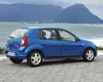 Renault Sandero 3-Quarter Rear 'Blue' image