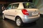 Skoda New Fabia Rear 3-Quarter image
