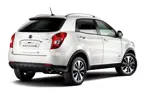 2014 Ssangyong Korando C Rear 3-Quarter image