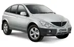 Ssyangyong Actyon Front 3-Quarter image