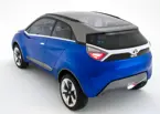 Tata Nexon Rear 3-Quarter image