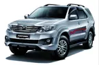 2012 Toyota New Fortuner 3-Quarter Front 'Silver Mica Metallic' image