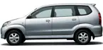 Avanza Side View 'Silver Mica Metallic' image