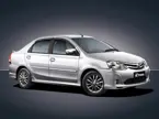 Toyota Etios Sedan 3-Quarter Front 'Symphony Silver' image