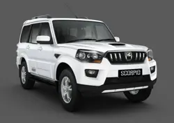 2015 Mahindra Scorpio Front 3-Quarter