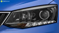 2015 Skoda Fabia Headlight