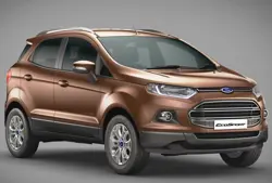 2016 Ford Ecosport Front 3-Quarter