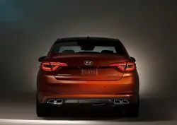 2015 Hyundai Sonata Rear View