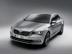 2016 Skoda Superb Front 3-Quarter View