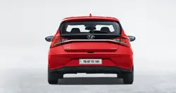 2021 New Hyundai i20 Rear View
