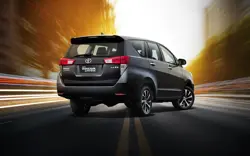 2021 Toyota Innova Crysta Rear 3-Quarter View