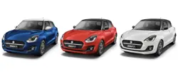 2021 Maruti Swift Dual Tone Colours