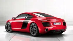 Audi R8 Rear 3-Quarter