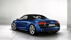 Audi R8 Spyder Rear 3-Quarter