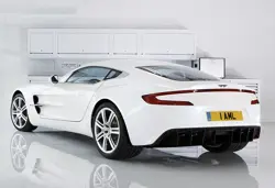 Aston Martin One-77 Rear 3-Quarter