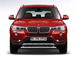 BMW X3 Front View