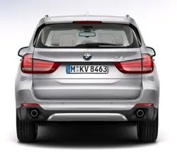 BMW X5 Rear View