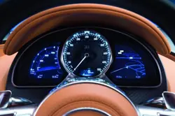 Bugatti Chiron W16 Instrument Console