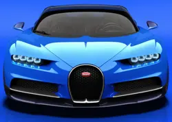Bugatti Chiron W16 Front View