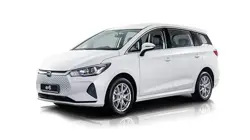 BYD e6 in Crystal White Colour