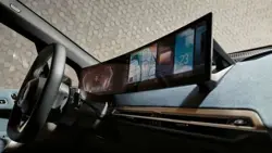 BMW iX xDrive40 Curved Display