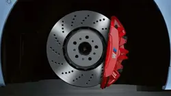 BMW M2 Coupe Brake Calipers in Red