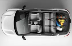 Citroen C5 AircrossSUV Top View