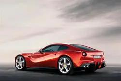 Ferrari F12 Berlinetta Rear 3-Quarter