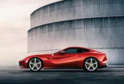 Ferrari F12 Berlinetta Side View