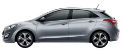Hyundai i30 Side View