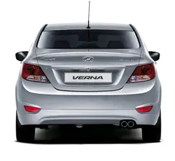 Hyundai Verna Rear View