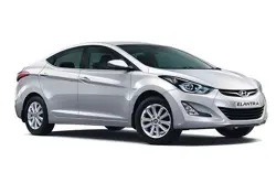 Hyundai Elantra Front 3-Quarter