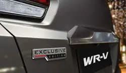 Honda WR-V Exclusive Edition Badge