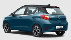 Hyundai Grand i10 Nios Dual Tone Rear 3-Quarter View