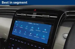 Hyundai Tucson Dual Tone Infotainment System