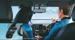 Hyundai Venue N Line Dual Tone Dashcam with Dual Camera