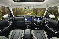 Hyundai Alcazar Adventure All Black Interior