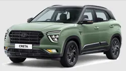 Hyundai Creta Adventure Edition Front 3-Quarter View